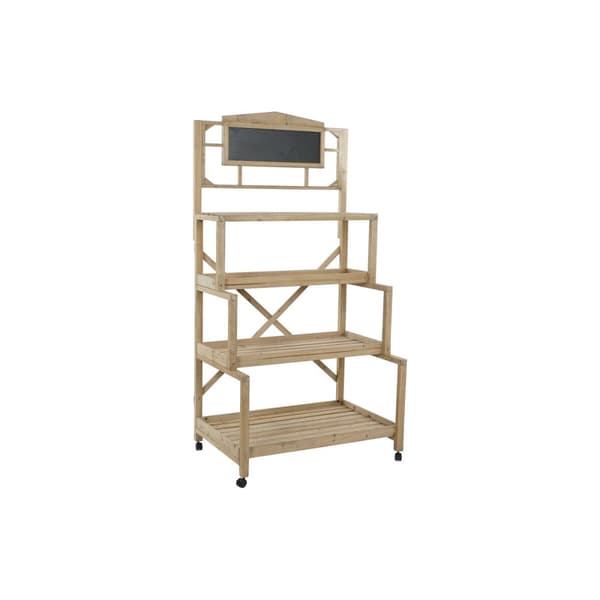 Hyllyt Home ESPRIT Musta Taulu Kuusi 98 x 68 x 192 cm