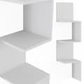 Miniatyrbild 6 av 6: Paolo hörnhylla, 28x116,4cm Set om 2, Vit, Vicco