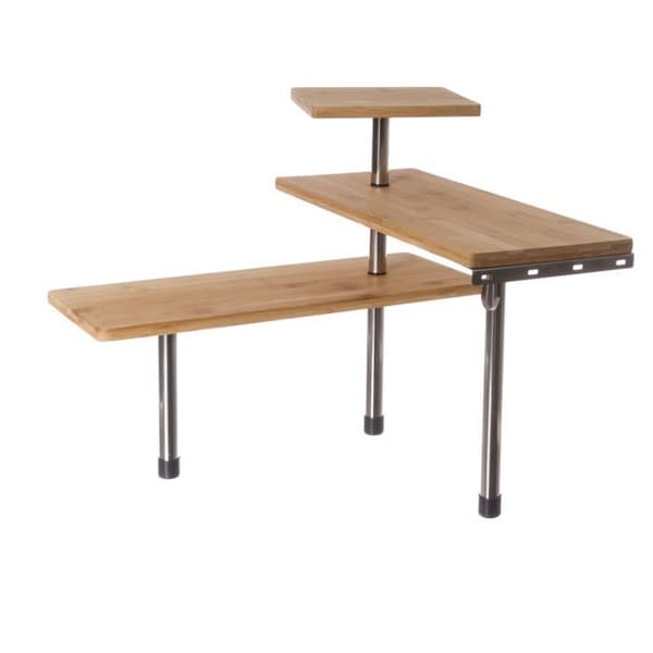 Secret de Gourmet - Kökshörnsställ i bambu - 43 x 39 cm - Beige