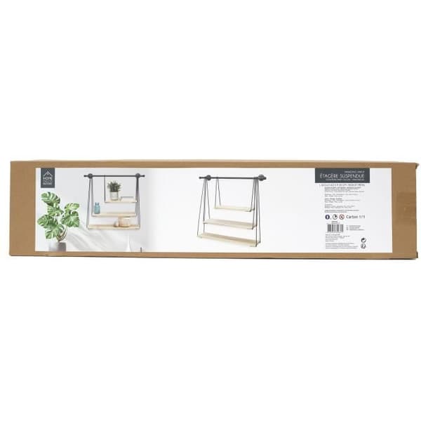 CMP Trådbunden vägghyllgunga M4 Metall - 67,5x62 cm