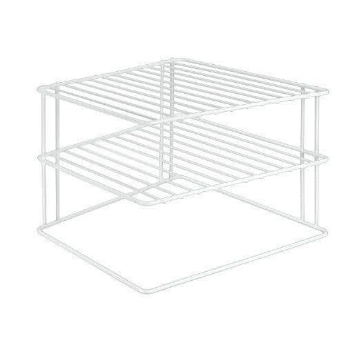 Metaltex Silos 364202 hörnhylla för tallrikhållare Vit 25 x 25 x 19 cm...