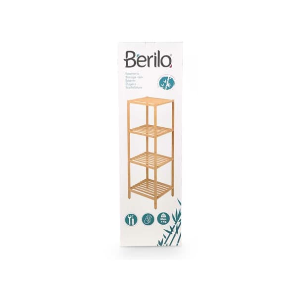 Hyllyt Berilo W31016A2 Ruskea Bambu 33 x 108 x 32 cm (2 osaa)