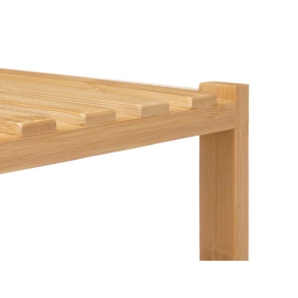 Hyllyt Berilo W31016A2 Ruskea Bambu 33 x 108 x 32 cm (2 osaa)