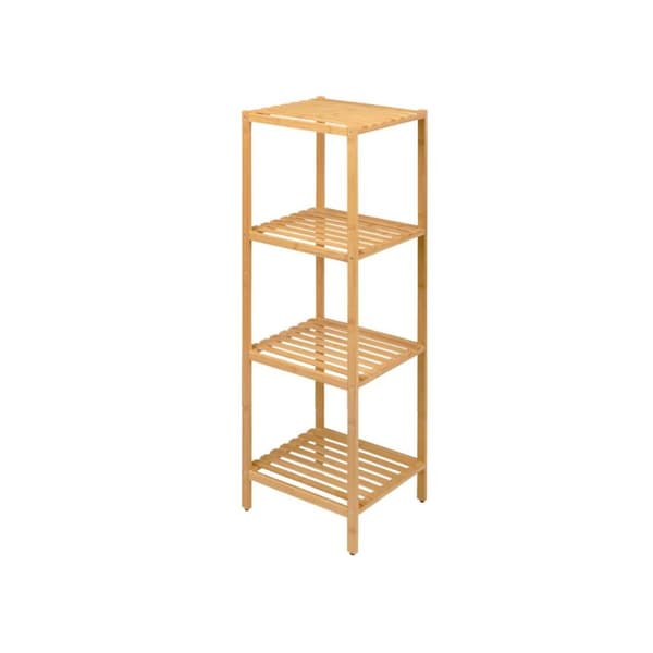 Hyllyt Berilo W31016A2 Ruskea Bambu 33 x 108 x 32 cm (2 osaa)