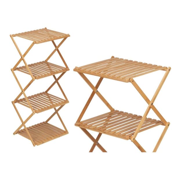Hylder CH68220-5 2 Natur Bambus 40 x 92,5 x 33,2 cm (4 enheder)