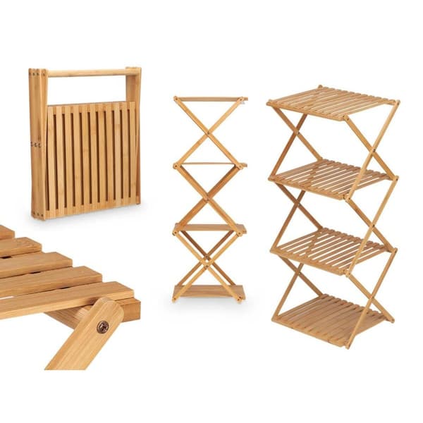 Hylder CH68220-5 2 Natur Bambus 40 x 92,5 x 33,2 cm (4 enheder)