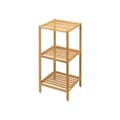 Miniatyrbilde 2 av 5: Hyller Berilo W31016A1 Brun Bambus 33 x 77,5 x 32 cm (4 enheter)