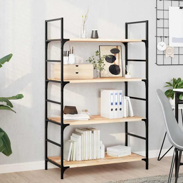 Svävande hyllor 2 st 80x40x2 cm obehandlat massivt akaciaträ