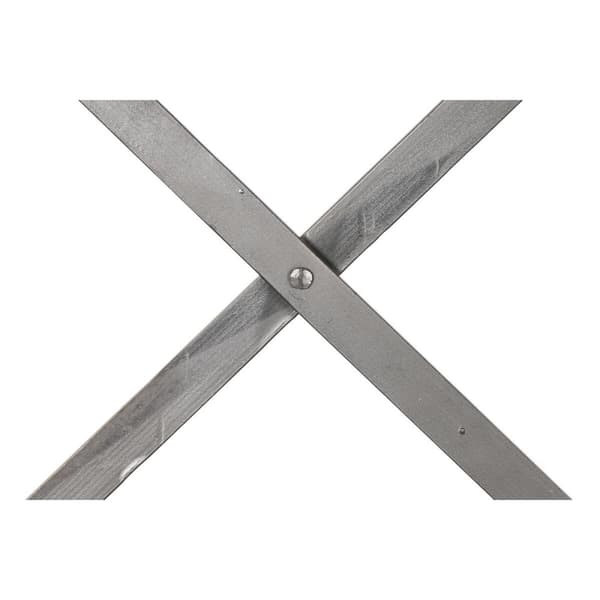 Hylder DKD Home Decor Sheesham Brun Mørkebrun Lysegrå Træ Metal 213 x 43 x 220 cm
