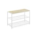 Miniatyrbild 4 av 4: Bokhylla Confortime 3 Hyllor Metall 60 x 30 x 43 cm (4 antal)