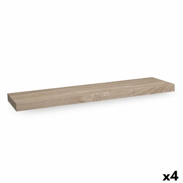 Hylder Confortime Træ MDF Brun 23,5 x 80 x 3,8 cm (4 enheder)