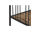 Pikkukuva 3 / 4: Hyllyt Home ESPRIT Musta Metalli Kuitu 35 x 35 x 98 cm