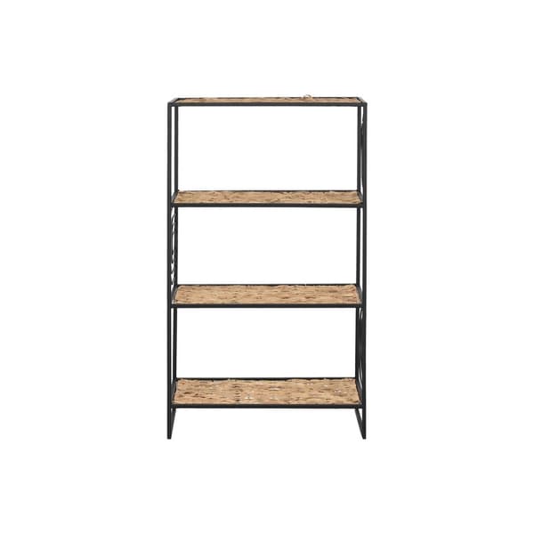 Hyllyt Home ESPRIT Musta Metalli Kuitu 50 x 25 x 88 cm