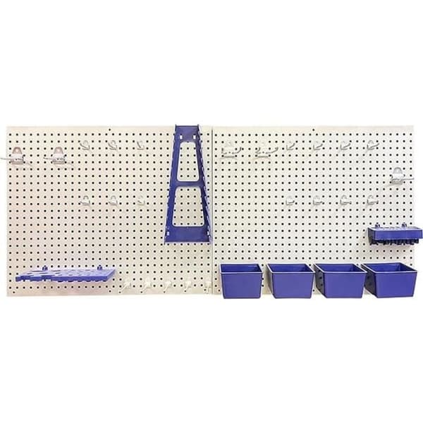 Väggställning i stål med 2 perforerade plattor - 1116x458 mm - FISCHER DAREX