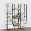 Pikkukuva 2 / 6: Hyllyt Max Home Teräs Melamiini lastulevy 125 x 150 x 27 cm