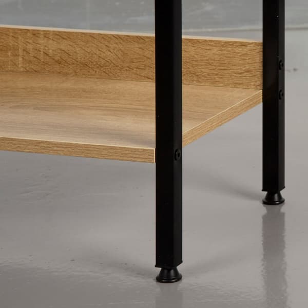 Hyllyt Max Home Teräs Melamiini lastulevy 60 x 126 x 28 cm