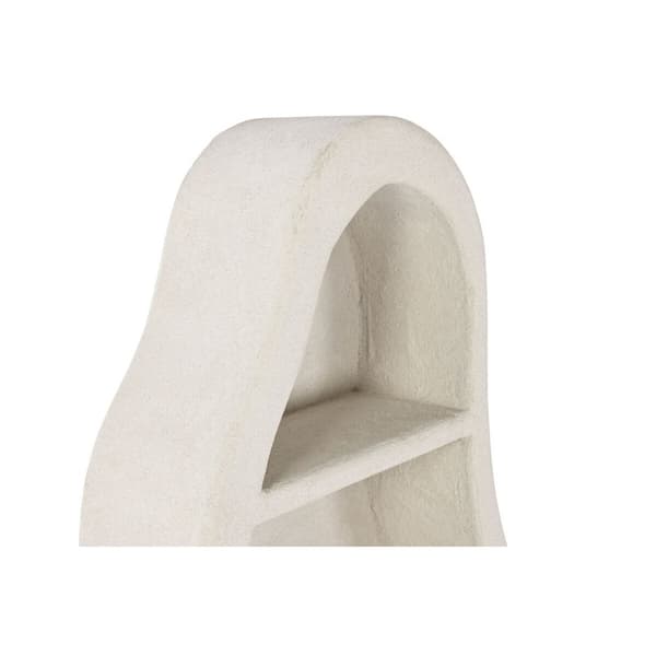 Hylder Home ESPRIT Hvid Gran Træ MDF 58 x 18 x 120 cm Væg