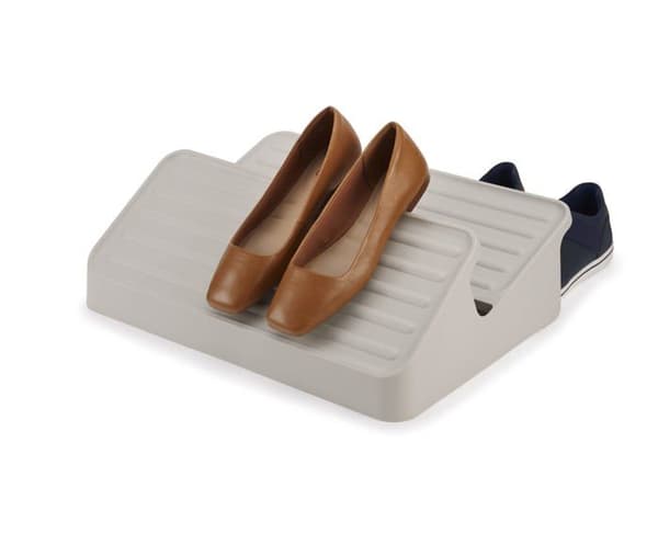 Joseph joseph - 55002 - Shoe-In - Skohylla med 2 hyllor, kan rymma upp till 6 par - Stor, Beige