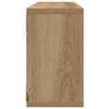 Miniatyrbilde 10 av 11: vidaXL Vegghyller 2 stk Artisan Eik 80x15x26 cm Laget av tre