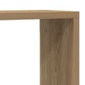 Miniatyrbilde 11 av 11: vidaXL Vegghyller 2 stk Artisan Eik 80x15x26 cm Laget av tre