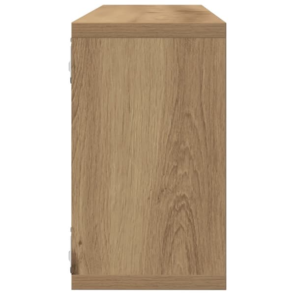 vidaXL seinähyllyt 4 kpl artisan-tammi 80x15x26 cm tekninen puu