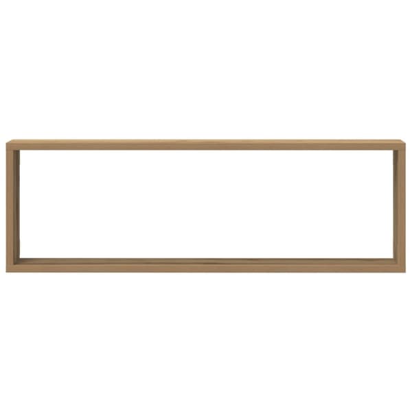 vidaXL Vegghyller 4 stk Artisan Eik 80x15x26 cm Laget av Tre