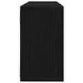 Miniatyrbilde 10 av 11: vidaXL Vegghyller 4 stk Svart Eik 80x15x26 cm Laget av Tre