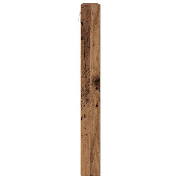 vidaXL Vitrine Cabinet Gamle Tre 100x8,5x75 cm Ingeniørtre