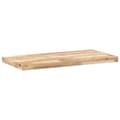 Miniatyrbilde 4 av 9: vidaXL Flytende hylle 80x40x4 cm ubehandlet heltre akasie