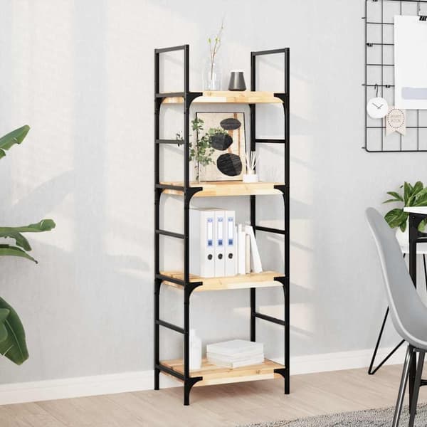 vidaXL Flytende hylle 40x30x4 cm ubehandlet heltre akasie