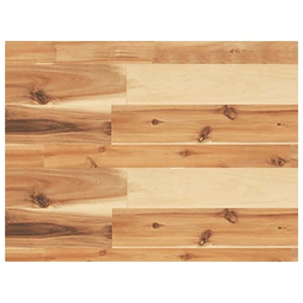 vidaXL Flytende hylle 40x30x4 cm oljebehandlet heltre akasie
