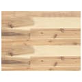 Miniatyrbilde 8 av 10: vidaXL Flytende hyller 2 stk 40x30x4 cm ubehandlet heltre akasie