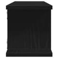 Miniatyrbilde 8 av 11: vidaXL Vegghyller 2 stk svart eik 90x18x20 cm konstruert tre