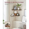 Miniatyrbild 4 av 9: Regal, VASAGLE, Vintagebrun-Svart