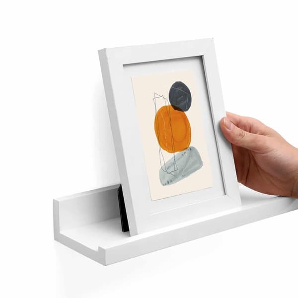 Hylla, SONGMICS, 80x10 cm, Vit