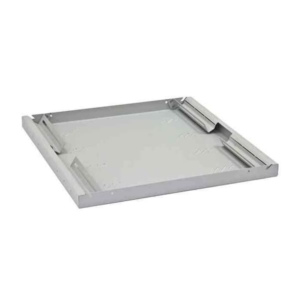 Etagère 19, 1 U, djup: 850 mm, svart RAL9005