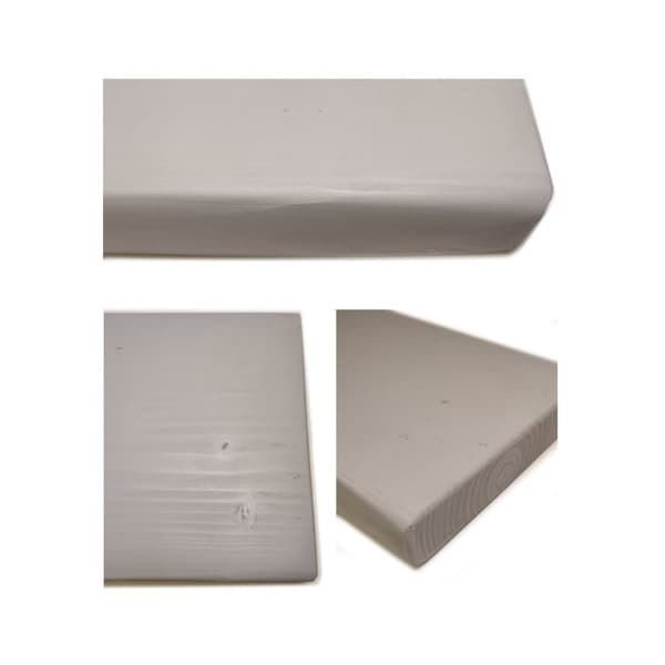 Set Trähylla Antikgrå 220mm x 180cm WOZ 190mm Svart