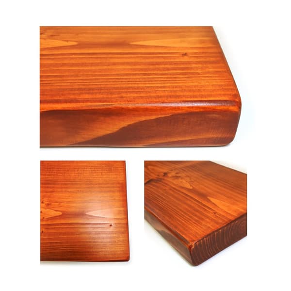 Tik Trähyllset 145mm x 100cm WOZ 140mm Svart