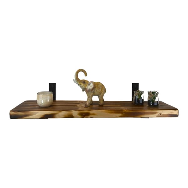 Palony træhyldesæt 170mm x 150cm Beslag 2L 170mm Mat Sort