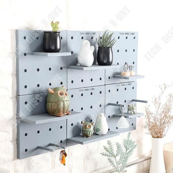TD® designer vägghylla dekoration badrum garage dusch kök sovrum förvaring barn skovägg böcker för vardagsrum