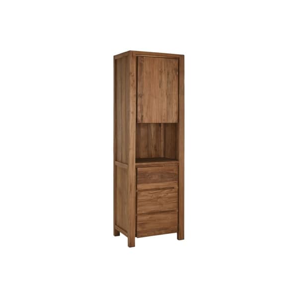 Supplerende møbler Home ESPRIT Natur Teak 60 x 40 x 190 cm