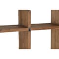 Miniatyrbillede 2 af 3: Hylder Home ESPRIT Teak 120 x 15 x 120 cm