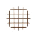 Miniatyrbillede 1 af 3: Hylder Home ESPRIT Teak 120 x 15 x 120 cm