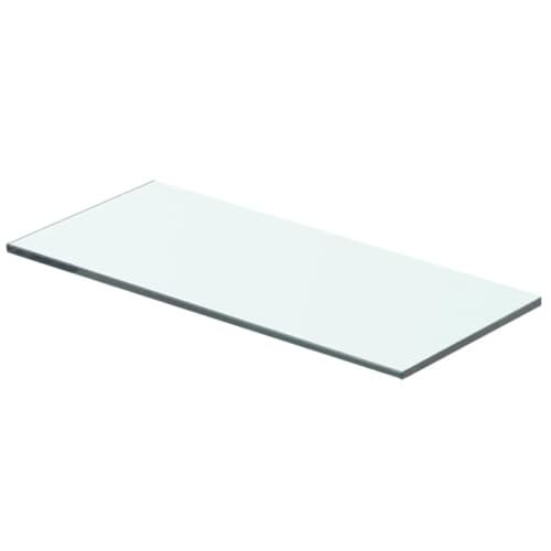 Hyllplan glas genomskinlig 40x12 cm