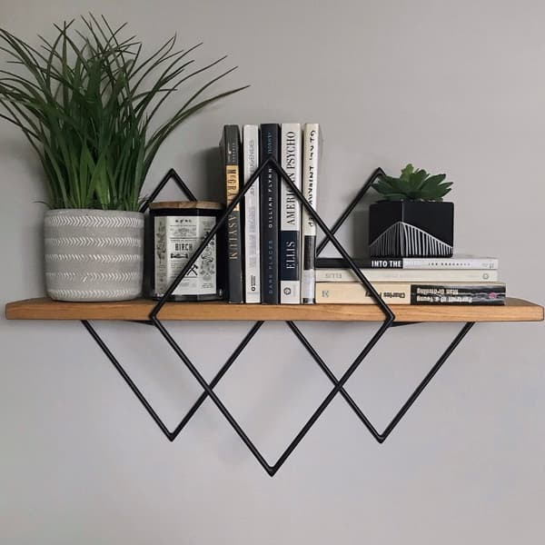Seinähylly, Kalune Design, ruskea