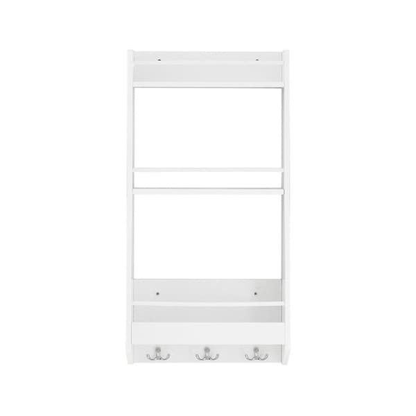Köks Hylla, KCR12-W, 38x17x75 cm, Vit