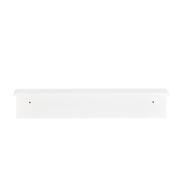 Vægmonteret hylde, FRG43-W, 15x10x64 cm, Hvid