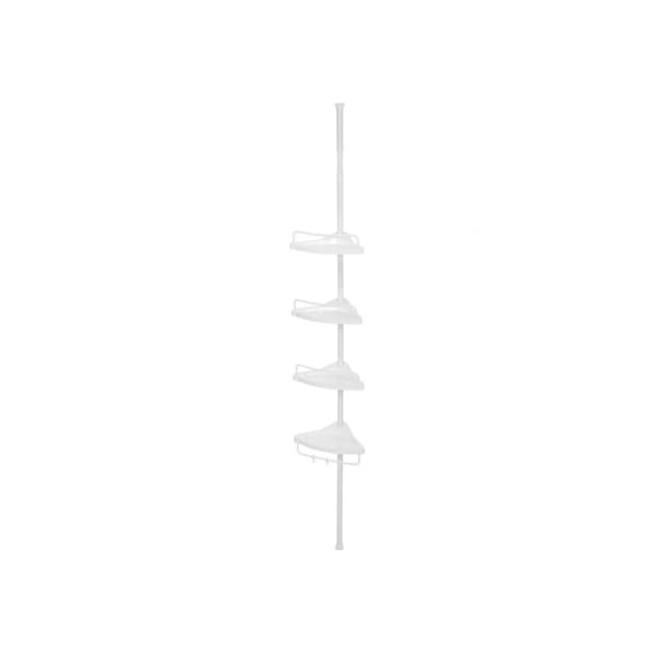 Dusjhylle 85-305 cm Hvit