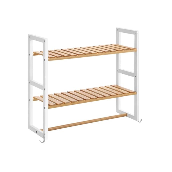 Justerbar badev�relseshylde med 2 kroge