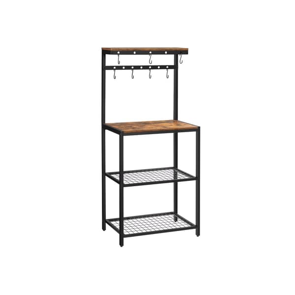 Industrielt design stativ med hylder